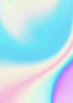 Multicolored bright background with iridescent tints of color. Holographic Illustrazione stock