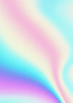 Multicolored bright background with iridescent tints of color. Holographic Stock Illustration