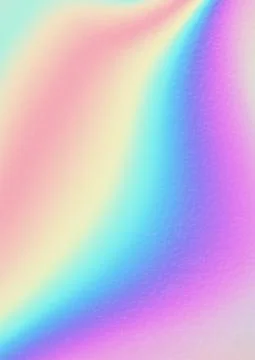 Multicolored bright background with iridescent tints of color. Holographic Stock Illustration