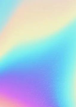 Multicolored bright background with iridescent tints of color. Holographic Stock Illustration