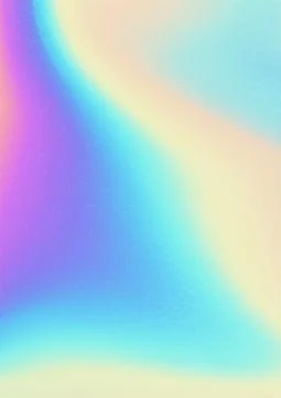 Multicolored bright background with iridescent tints of color. Holographic Stock Illustration