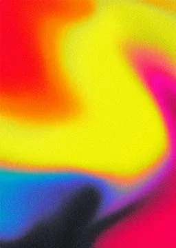Multicolored bright background with iridescent tints of color. Holographic ef Stock Photos