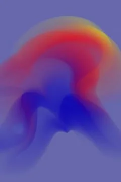 Multicolored bright background with iridescent tints of color. blur effect, c Stock Photos