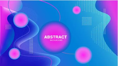 Multicolored bright liquid geometric background. Vector graphics. イラスト素材