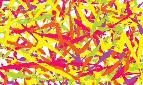 Multicolored brushstroke pattern Stockillustratie