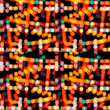 Multicolored Bubbles Pattern Stock Illustration