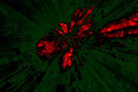 Multicolored burst of light Stock Illustration