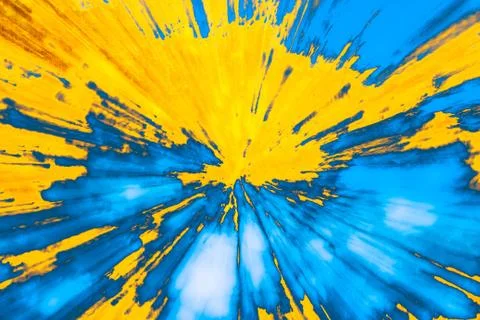 Multicolored burst of light Stock Illustration
