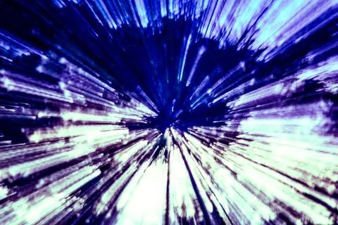 Multicolored burst of light Stock Illustration