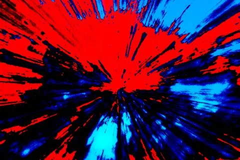Multicolored burst of light Stock Illustration