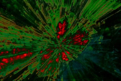Multicolored burst of light Stock Illustration