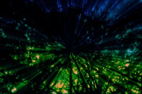 Multicolored burst of light Stock Photos