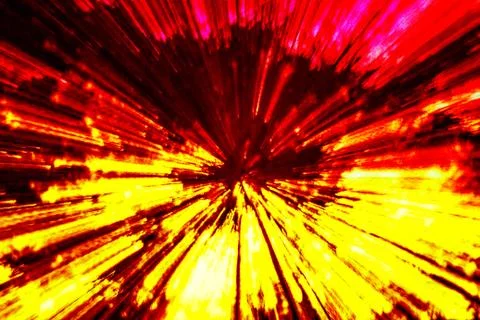 Multicolored burst of light Stock Photos