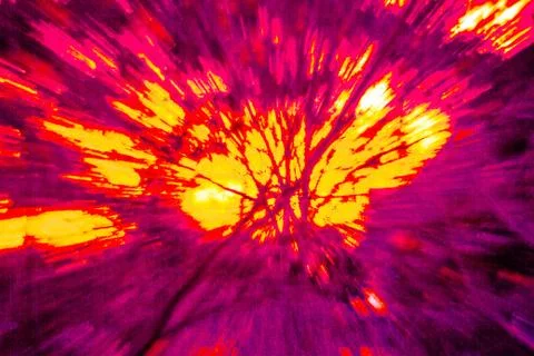 Multicolored burst of light Stock Photos