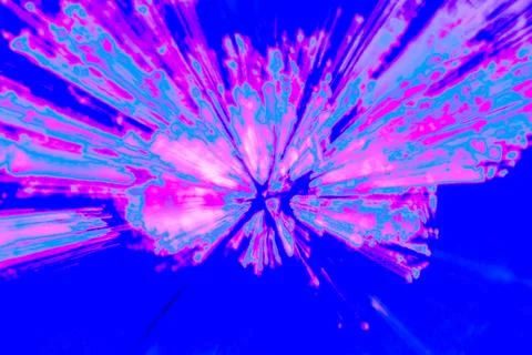 Multicolored burst of light Stock Photos