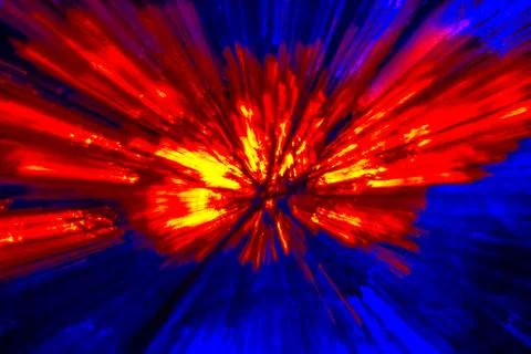 Multicolored burst of light Stock Photos