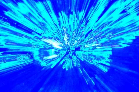 Multicolored burst of light Stock Photos