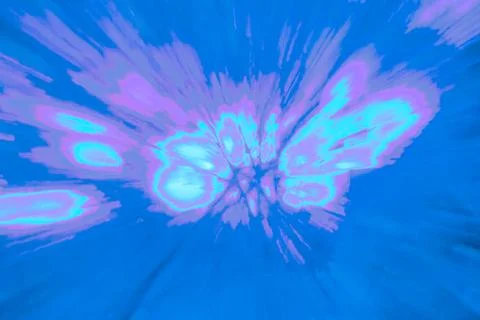Multicolored burst of light Stock Photos