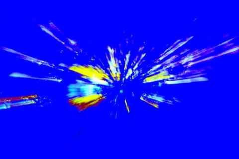 Multicolored burst of light Stock Photos