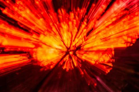 Multicolored burst of light Stock Photos