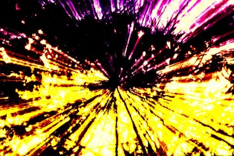Multicolored burst of light Stock Photos