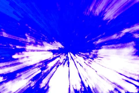 Multicolored burst of light Foto stock