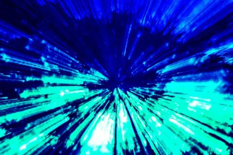 Multicolored burst of light Stock Photos