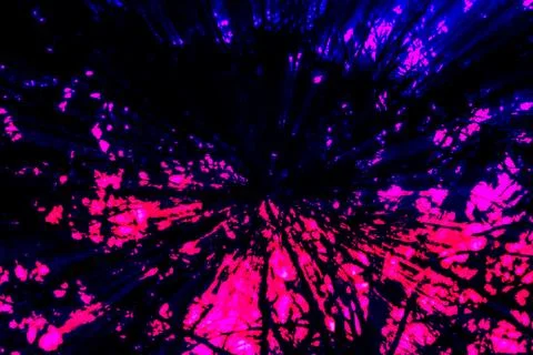 Multicolored burst of light Stock Photos