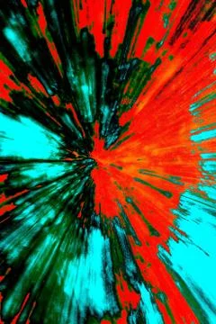 Multicolored burst of light Stock Photos