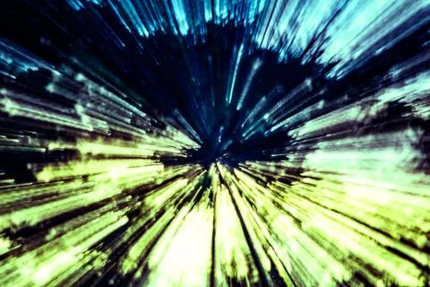 Multicolored burst of light Stock-Fotos
