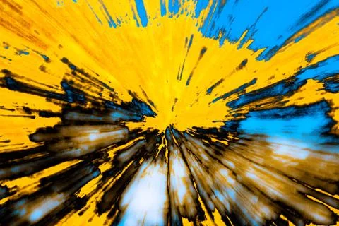 Multicolored burst of light Stock Photos