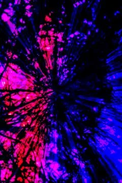 Multicolored burst of light Stock Photos