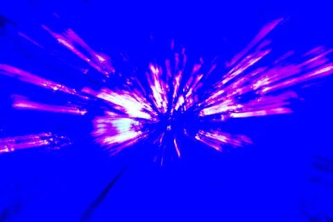 Multicolored burst of light Foto stock