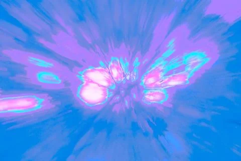 Multicolored burst of light Stock Photos