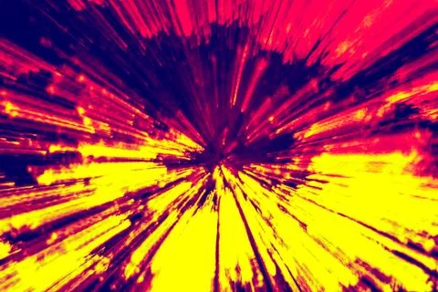 Multicolored burst of light Stock Photos