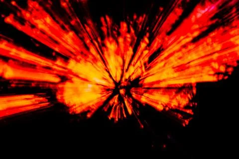 Multicolored burst of light Stock Photos