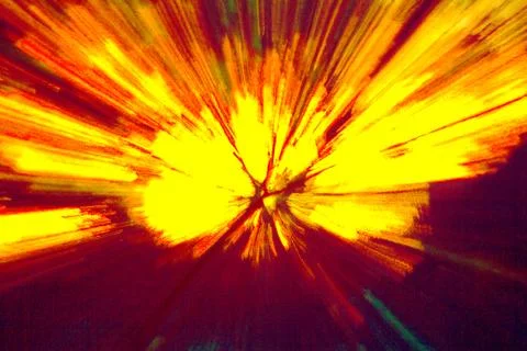 Multicolored burst of light Stock Photos