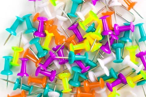 Multicolored buttons Stock Photos