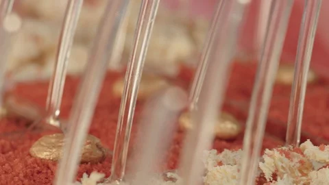 Multicolored Cakes Stock Footage 99195648