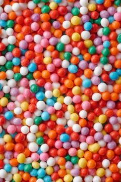 Multicolored candy drops Stock Photos