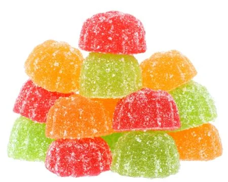 Multicolored candy Stock Photos