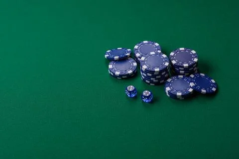 Multicolored casino chips as a conceptual backdrop for gambling games like .. Stock Photos