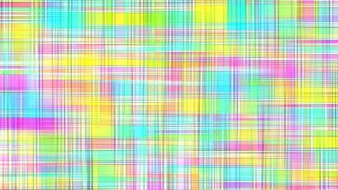 Multicolored checkered napkin geometric pattern as abstract background. Stock Illustration