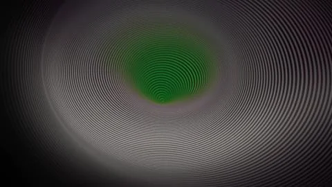 Multicolored circular abstract background. Tunnel of lines. Stock Illustration
