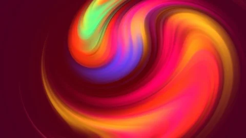 Multicolored colorful gradient colors shift cyclically in loop smoothly. 4k Video stock 121852537