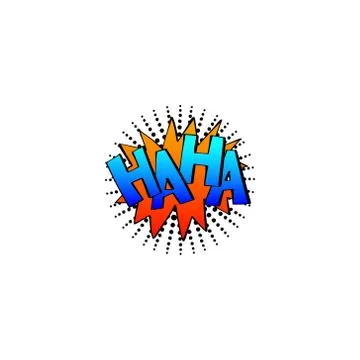 Multicolored comic sound effects in pop art style, bubble speech Illustrazione stock