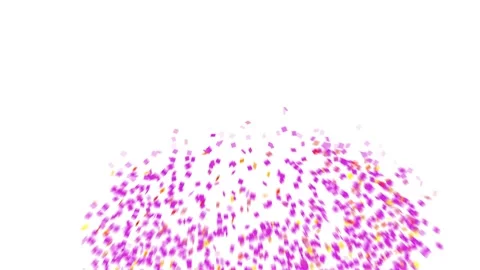 Multicolored confetti explosion  holiday  abstract background  video 4K. Stock Footage 257774909