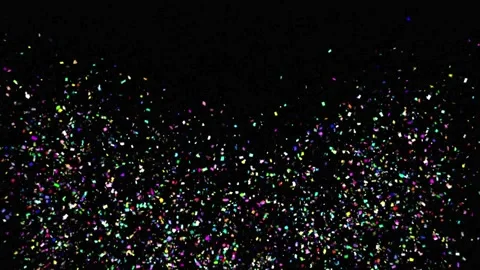Multicolored Confetti Explosions 스톡 동영상 303870675