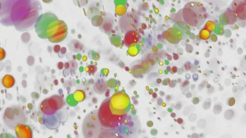 Multicolored Confetti Video stock 276133268