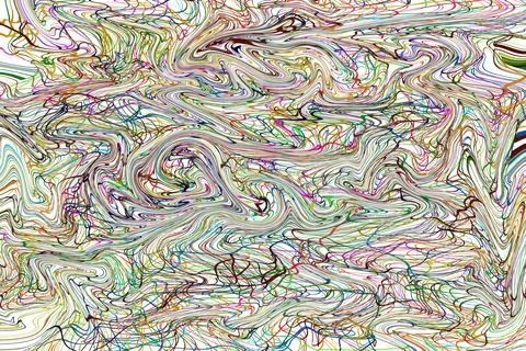 Multicolored crayon doodle background texture Illustrazione stock